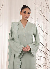 LSM Lakhany Embroidered Cashmi Wool 3 Piece Unstitched Suit LSM25WES D-LG-IZ-0451